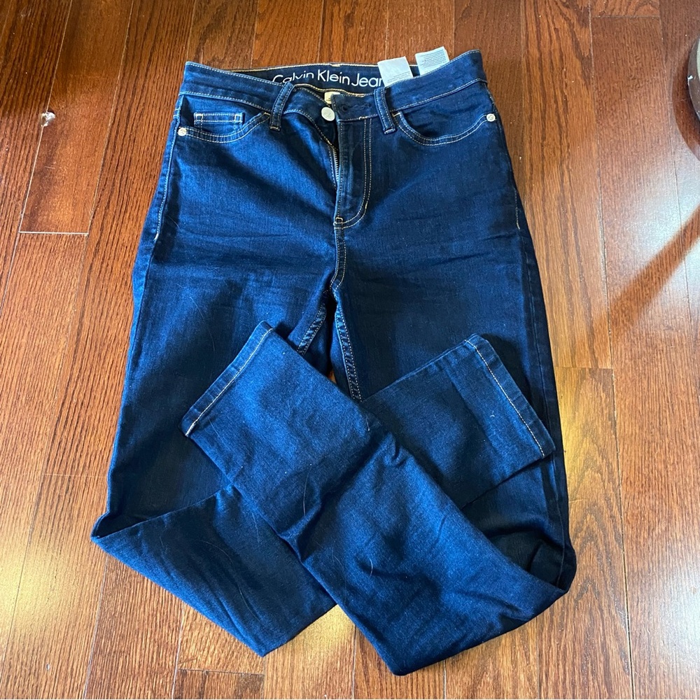Calvin Klein High Rise Ankle Skinny Jeans